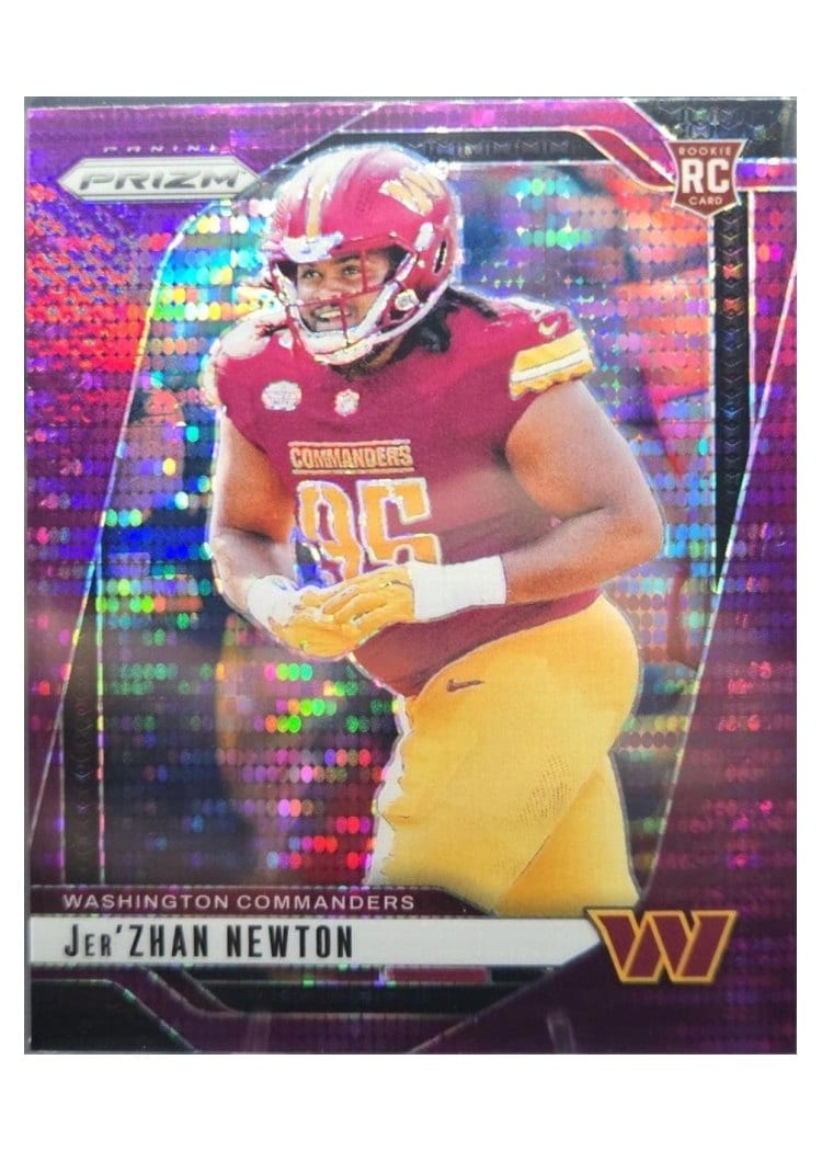 2024 Panini Prizm Base Set Jer'Zhan Newton #351 card