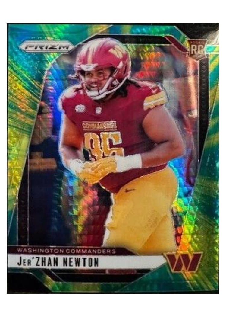2024 Panini Prizm Base Set Jer'Zhan Newton #351 card