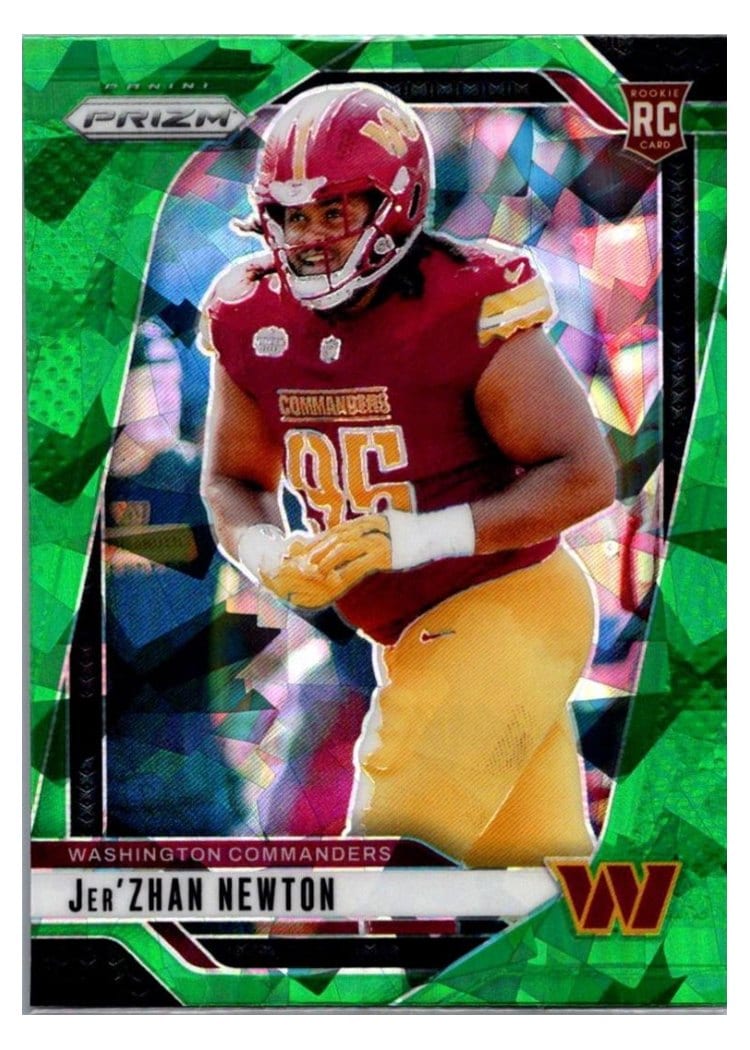 2024 Panini Prizm Base Set Jer'Zhan Newton #351 card