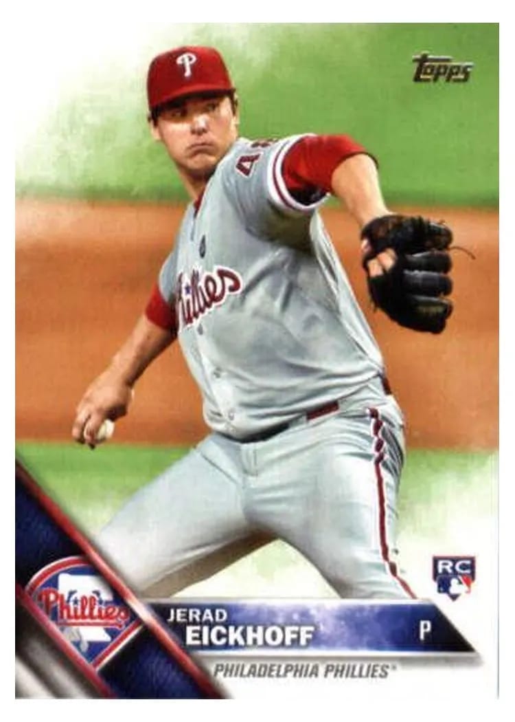 2016 Topps Mini Base Set Jerad Eickhoff #2 card