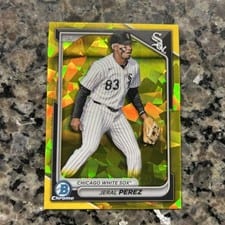 2024 Bowman Draft Sapphire Edition Base Set Jeral Perez #BDC-154 card