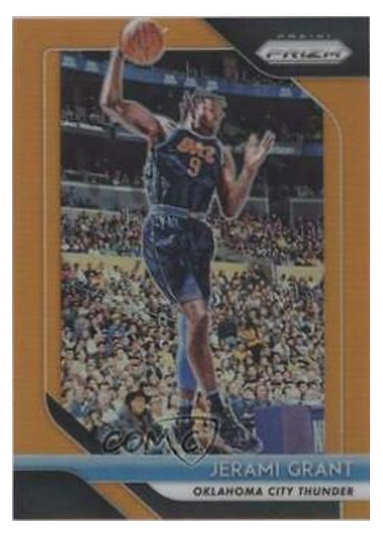 2018-19 Panini Prizm Base Set Jerami Grant #89 card
