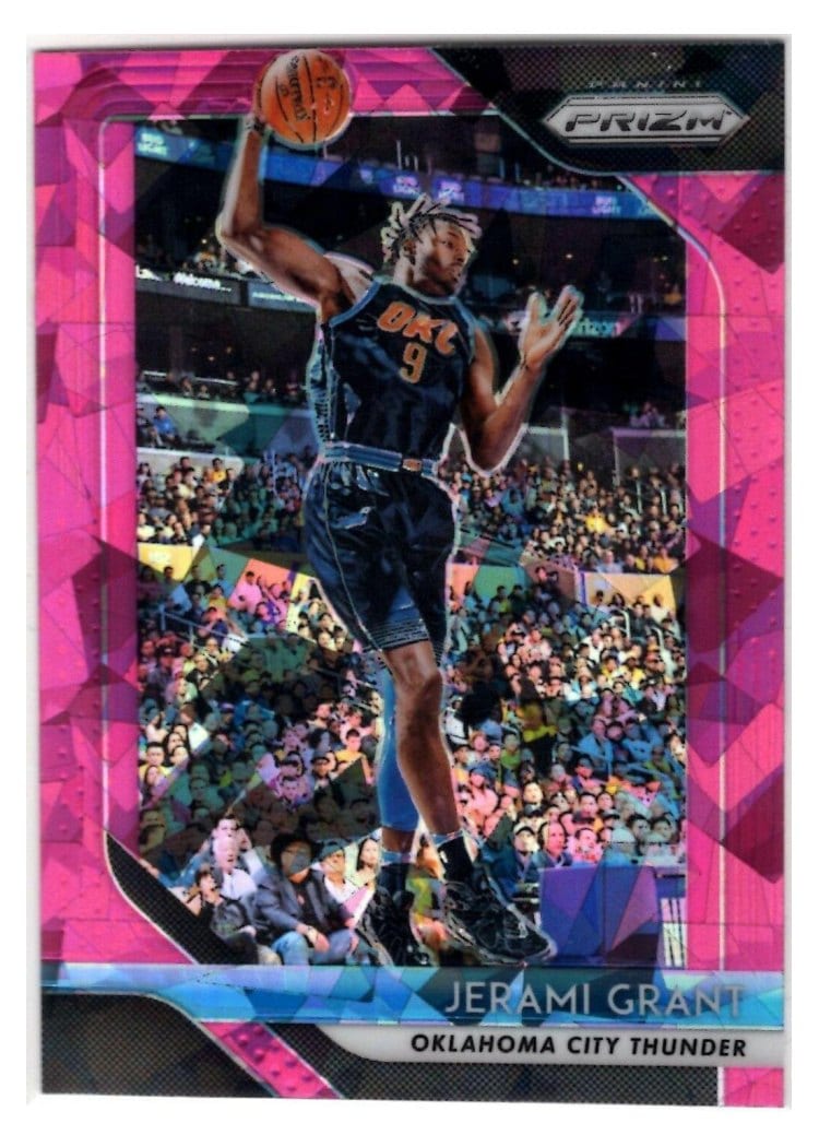 2018-19 Panini Prizm Base Set Jerami Grant #89 card