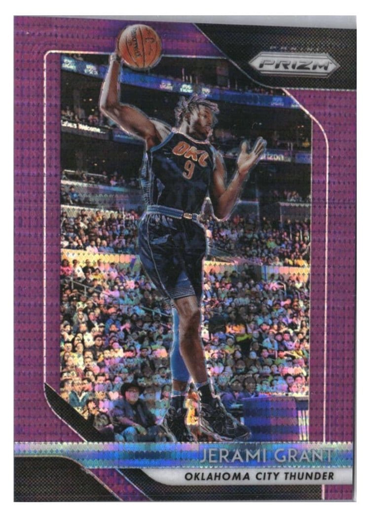 2018-19 Panini Prizm Base Set Jerami Grant #89 card