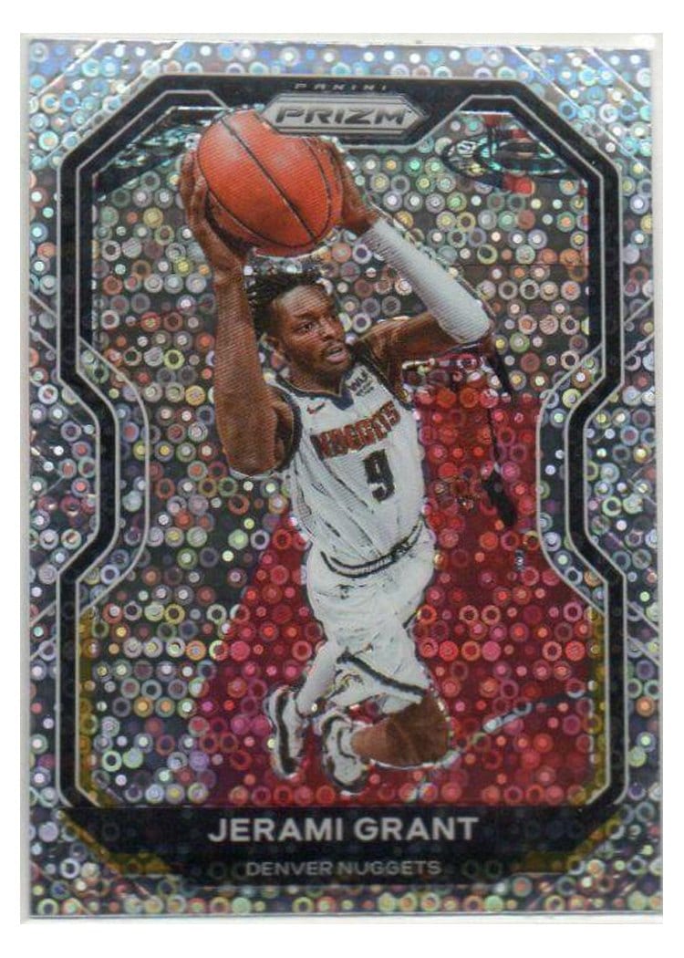 2020-21 Panini Prizm Base Set Jerami Grant #143 card