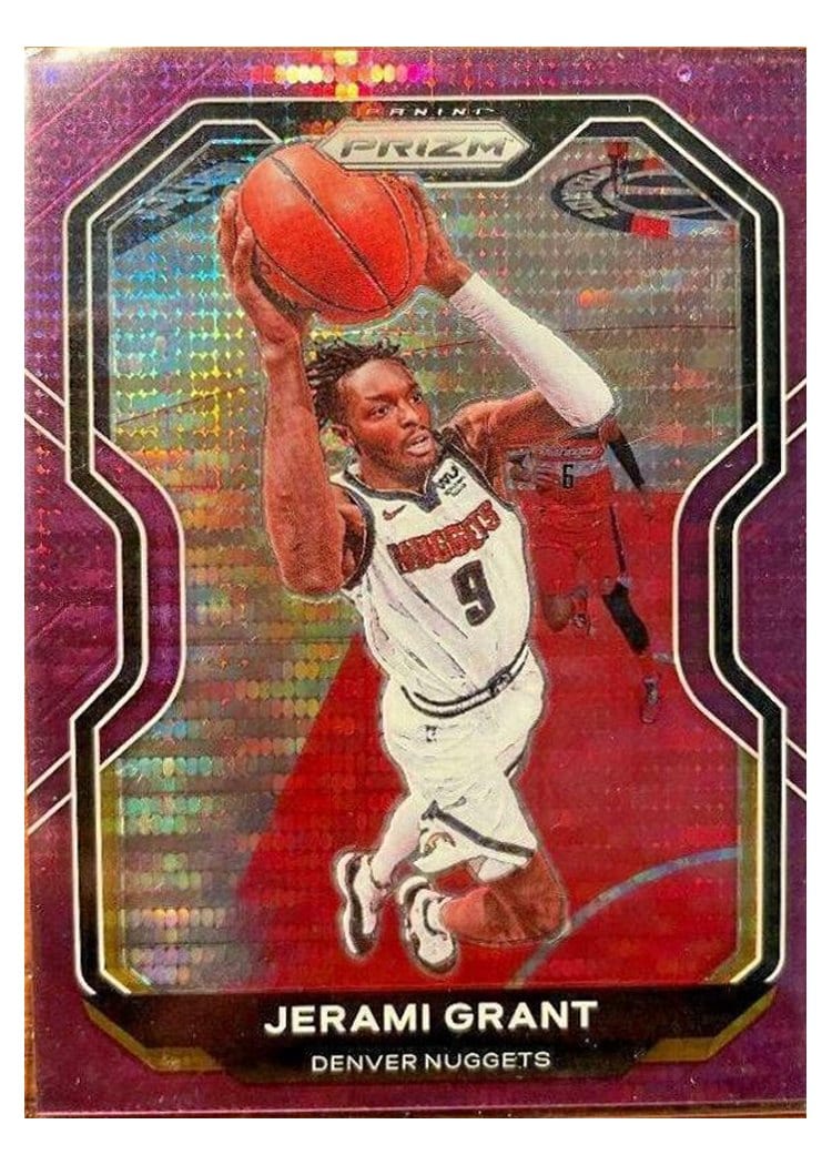 2020-21 Panini Prizm Base Set Jerami Grant #143 card