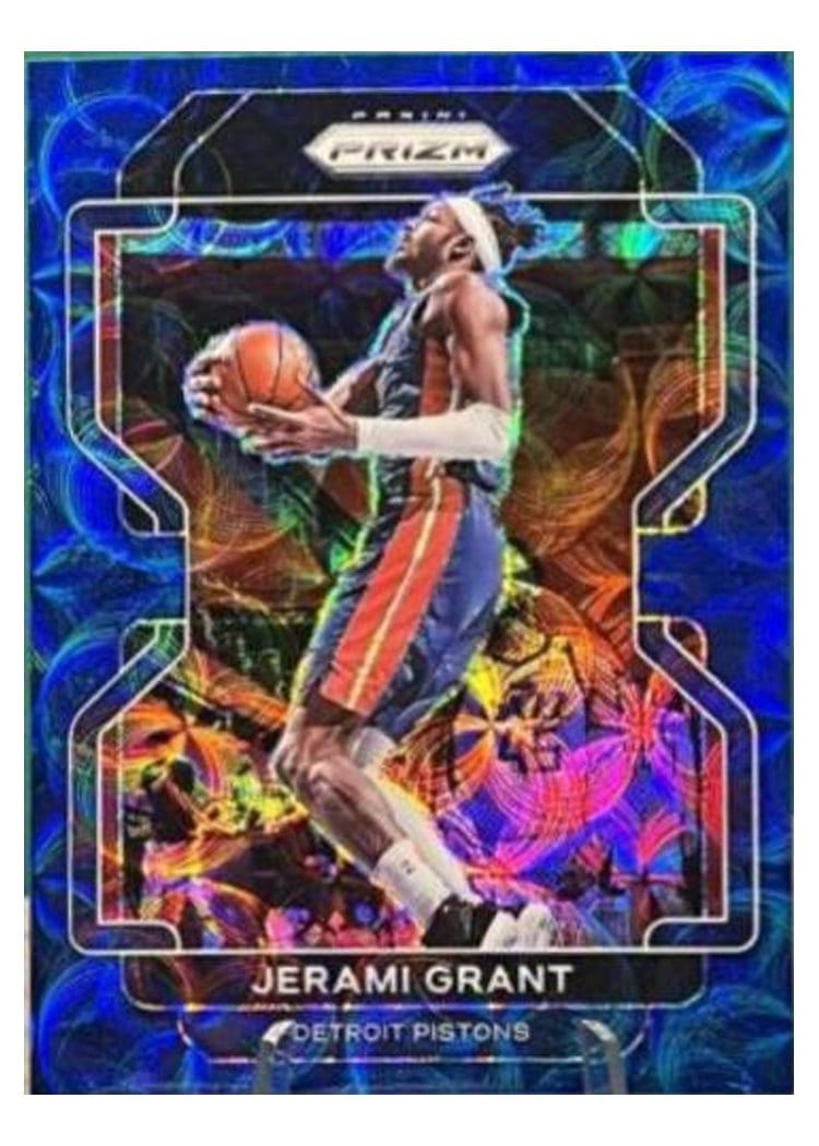 2021-22 Panini Prizm Base Set Jerami Grant #76 card