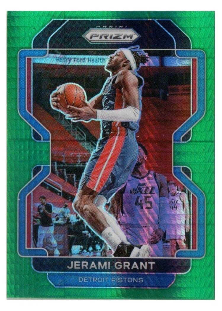 2021-22 Panini Prizm Base Set Jerami Grant #76 card