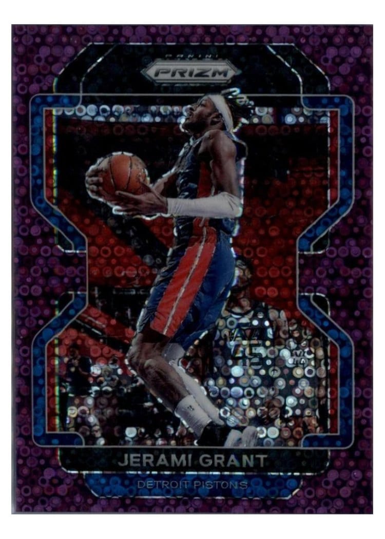 2021-22 Panini Prizm Base Set Jerami Grant #76 card
