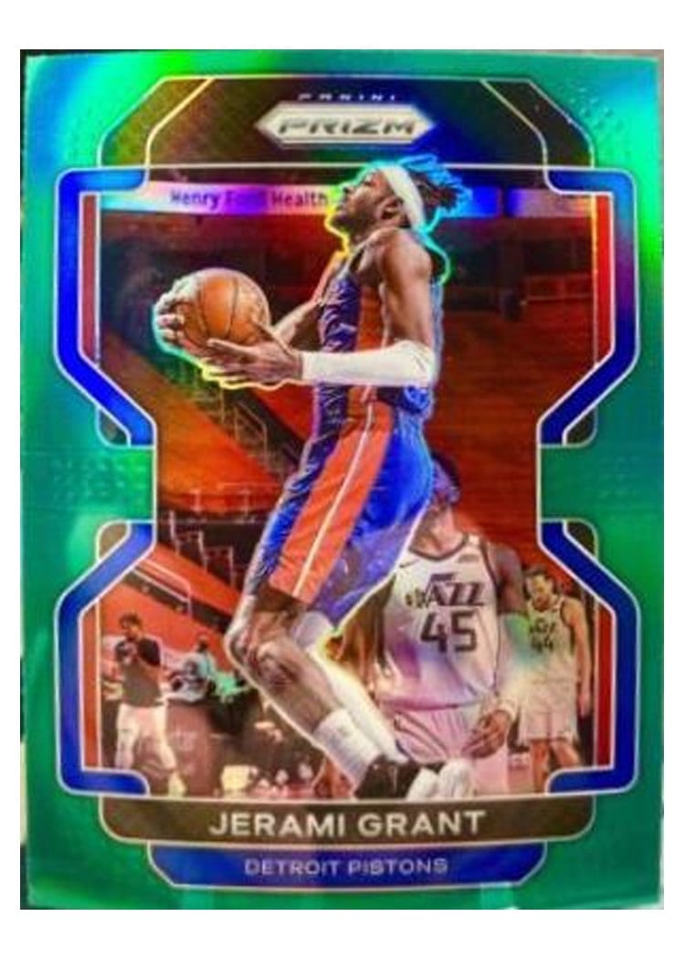 2021-22 Panini Prizm Base Set Jerami Grant #76 card