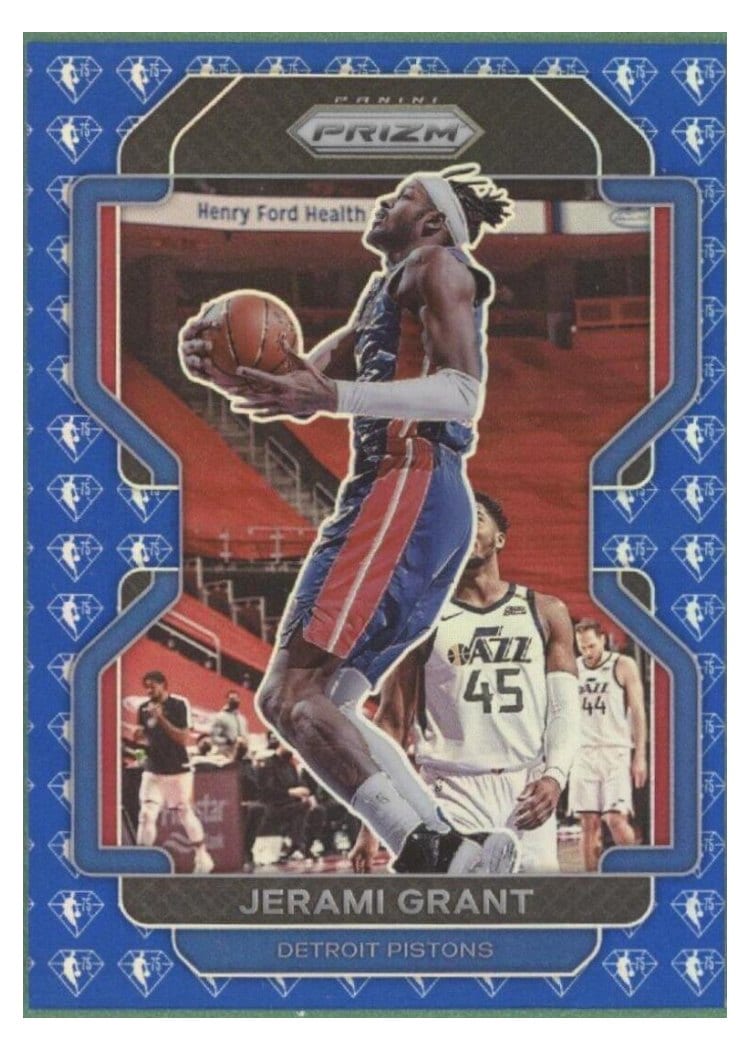 2021-22 Panini Prizm Base Set Jerami Grant #76 card