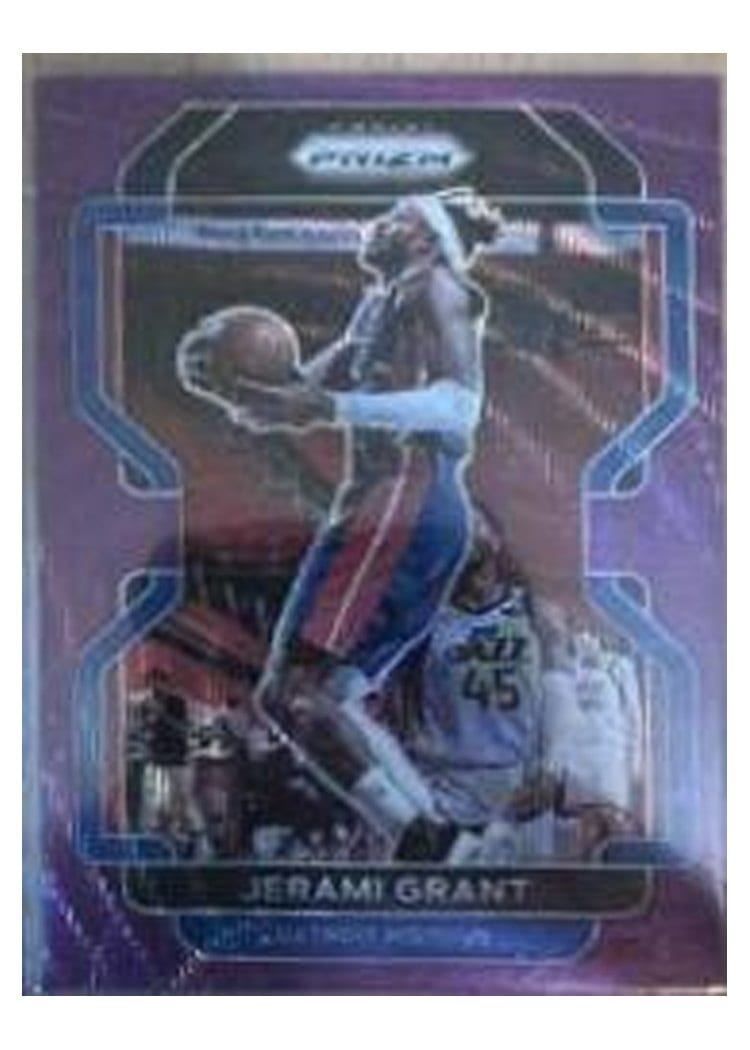 2021-22 Panini Prizm Base Set Jerami Grant #76 card