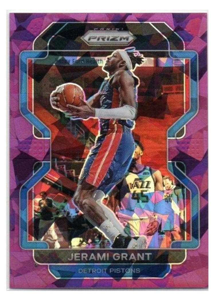 2021-22 Panini Prizm Base Set Jerami Grant #76 card
