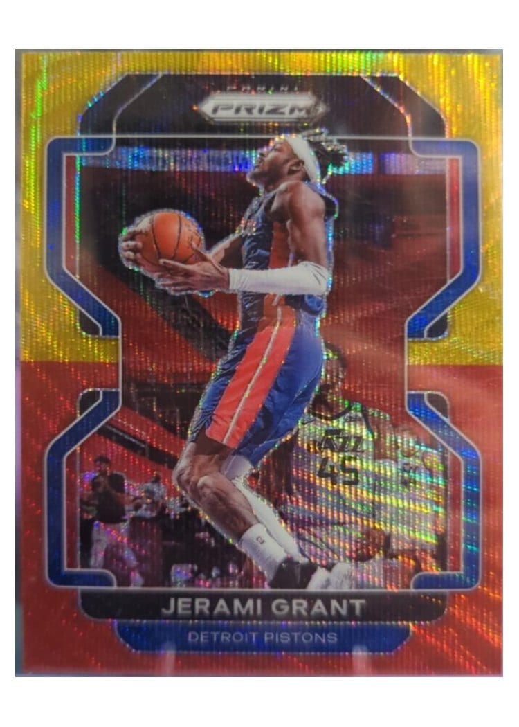 2021-22 Panini Prizm Base Set Jerami Grant #76 card