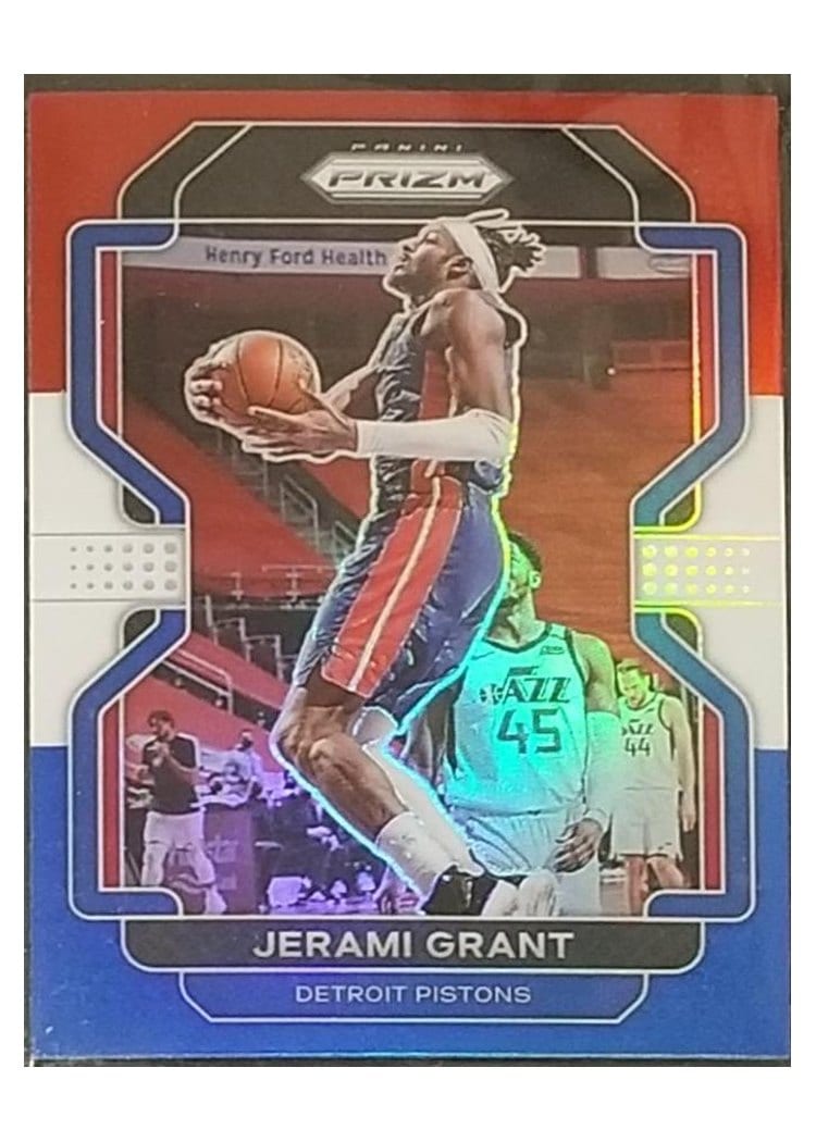 2021-22 Panini Prizm Base Set Jerami Grant #76 card