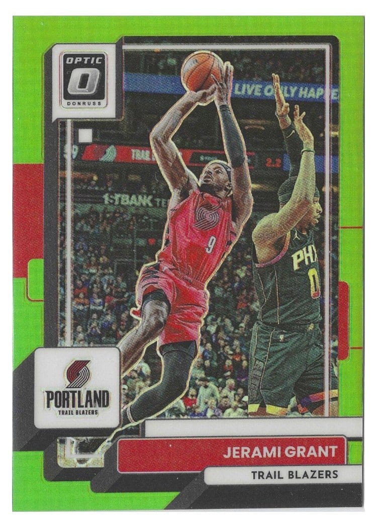 2022-23 Donruss Optic Base Set Jerami Grant #53 card