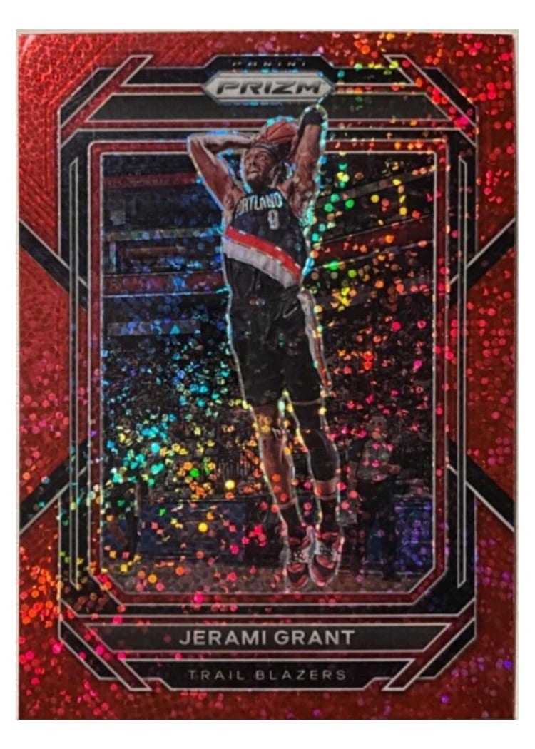 2022-23 Panini Prizm Base Set Jerami Grant #58 card