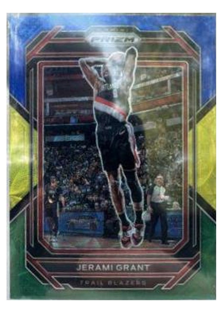 2022-23 Panini Prizm Base Set Jerami Grant #58 card