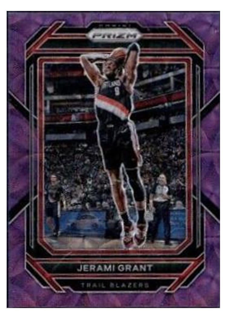2022-23 Panini Prizm Base Set Jerami Grant #58 card