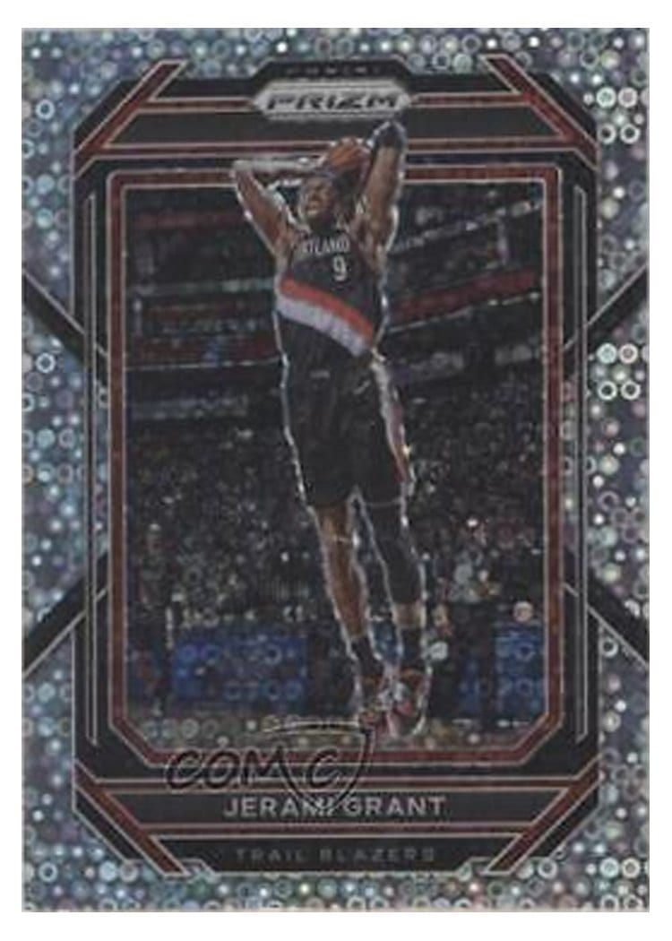 2022-23 Panini Prizm Base Set Jerami Grant #58 card