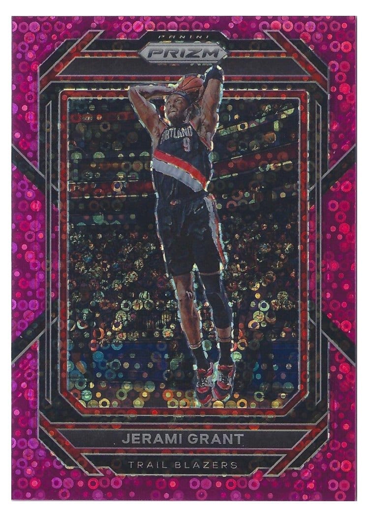 2022-23 Panini Prizm Base Set Jerami Grant #58 card