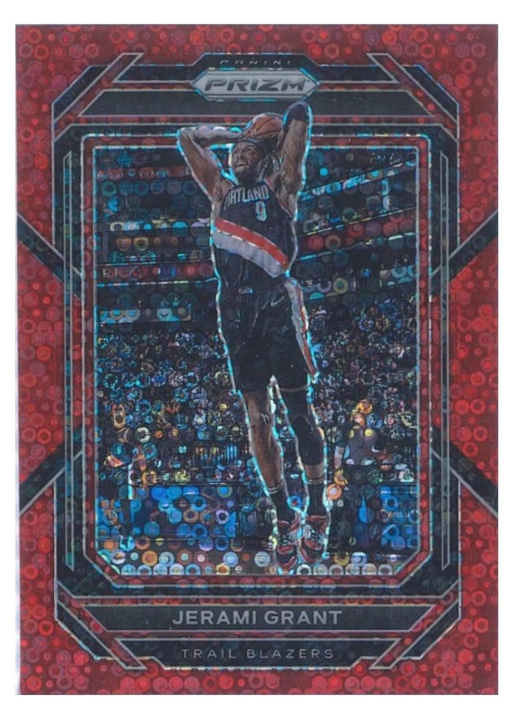 2022-23 Panini Prizm Base Set Jerami Grant #58 card