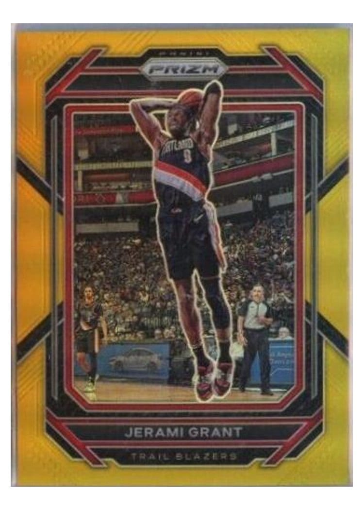 2022-23 Panini Prizm Base Set Jerami Grant #58 card
