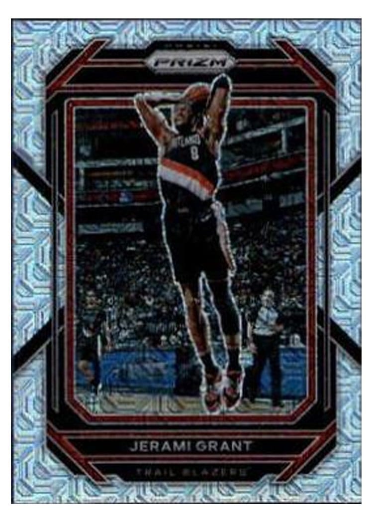 2022-23 Panini Prizm Base Set Jerami Grant #58 card