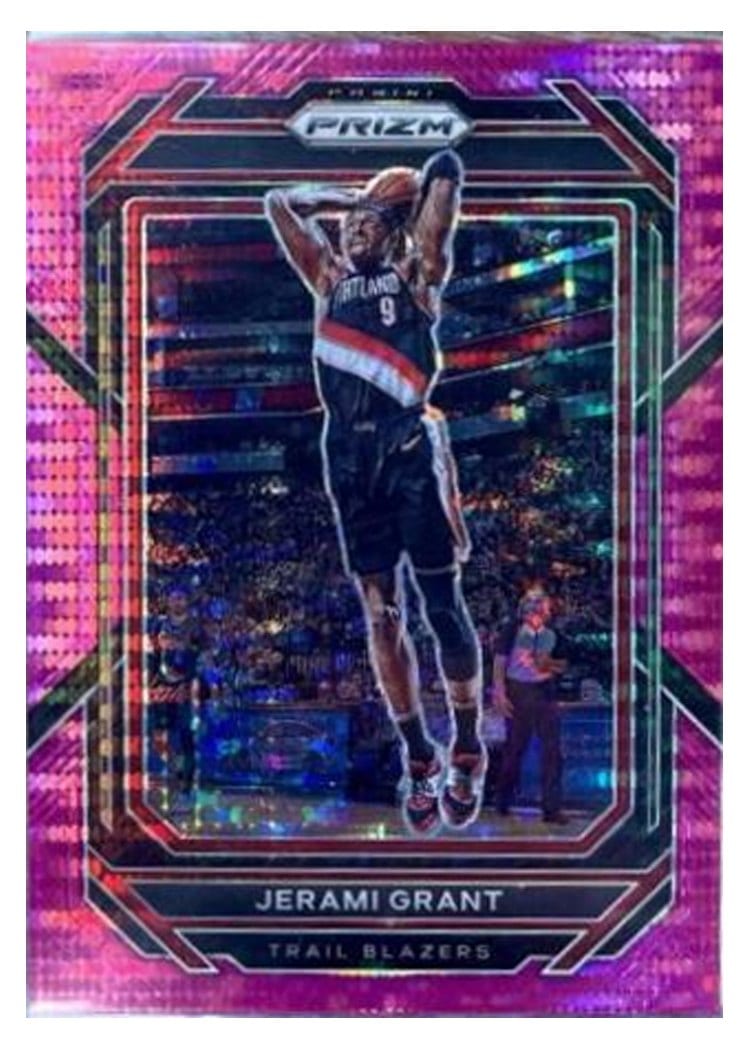 2022-23 Panini Prizm Base Set Jerami Grant #58 card