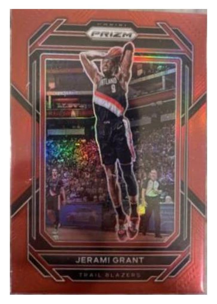 2022-23 Panini Prizm Base Set Jerami Grant #58 card