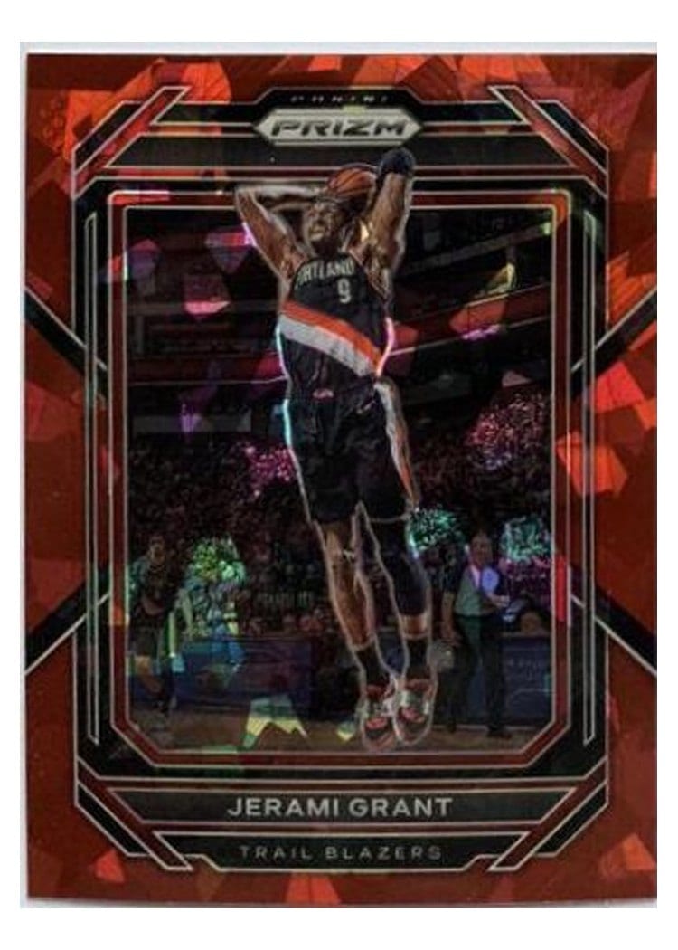 2022-23 Panini Prizm Base Set Jerami Grant #58 card
