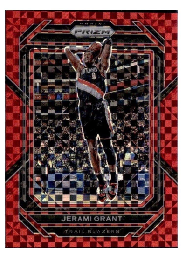 2022-23 Panini Prizm Base Set Jerami Grant #58 card