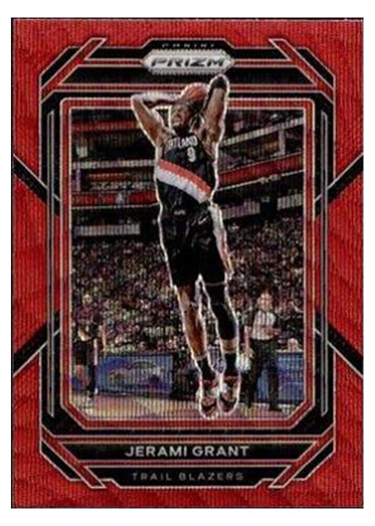 2022-23 Panini Prizm Base Set Jerami Grant #58 card