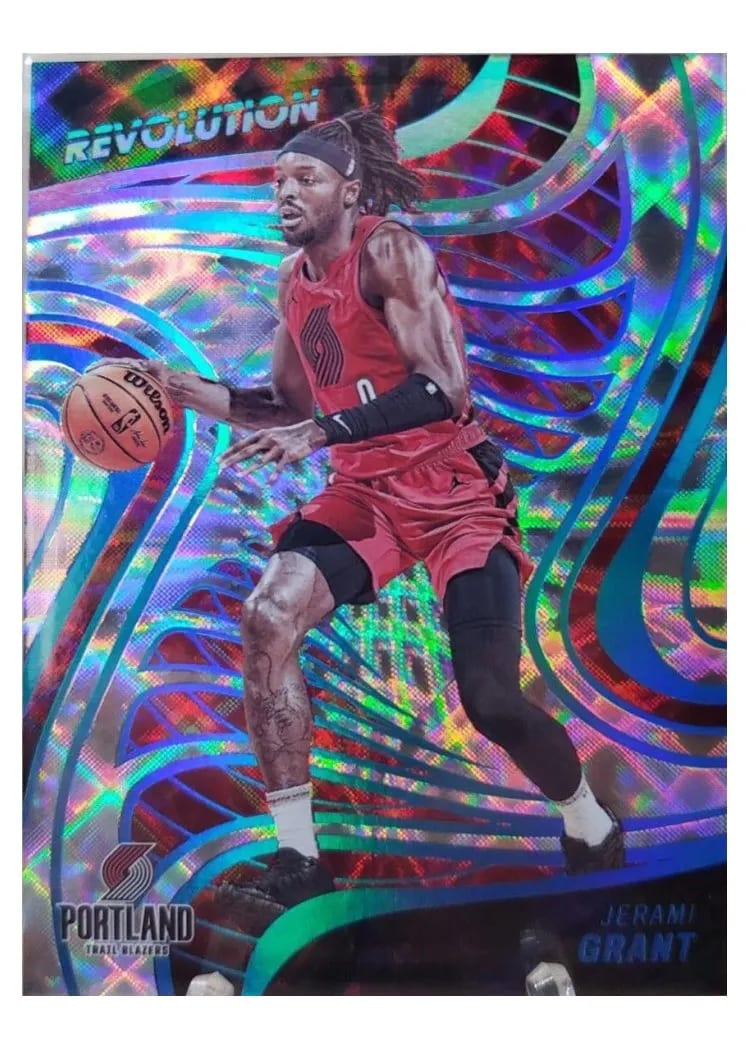 2022-23 Panini Revolution Base Set Jerami Grant #3 card