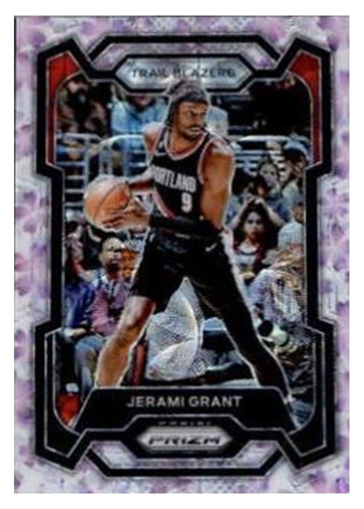 2023-24 Panini Prizm Base Set Jerami Grant #70 card