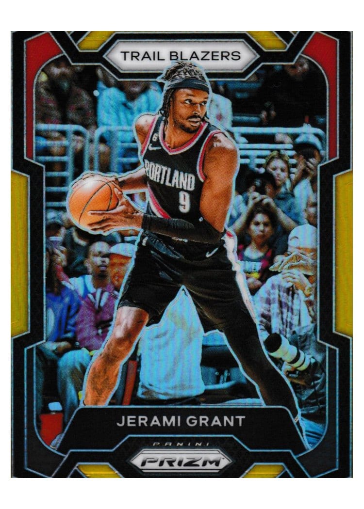 2023-24 Panini Prizm Base Set Jerami Grant #70 card