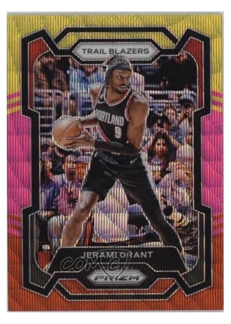 2023-24 Panini Prizm Base Set Jerami Grant #70 card
