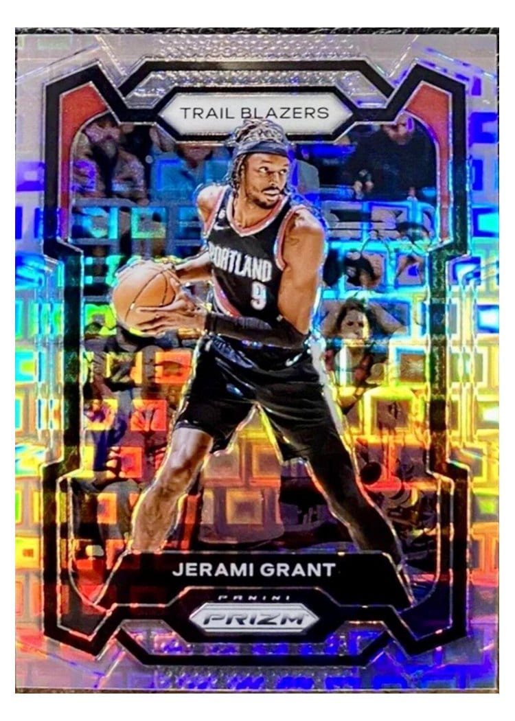2023-24 Panini Prizm Base Set Jerami Grant #70 card