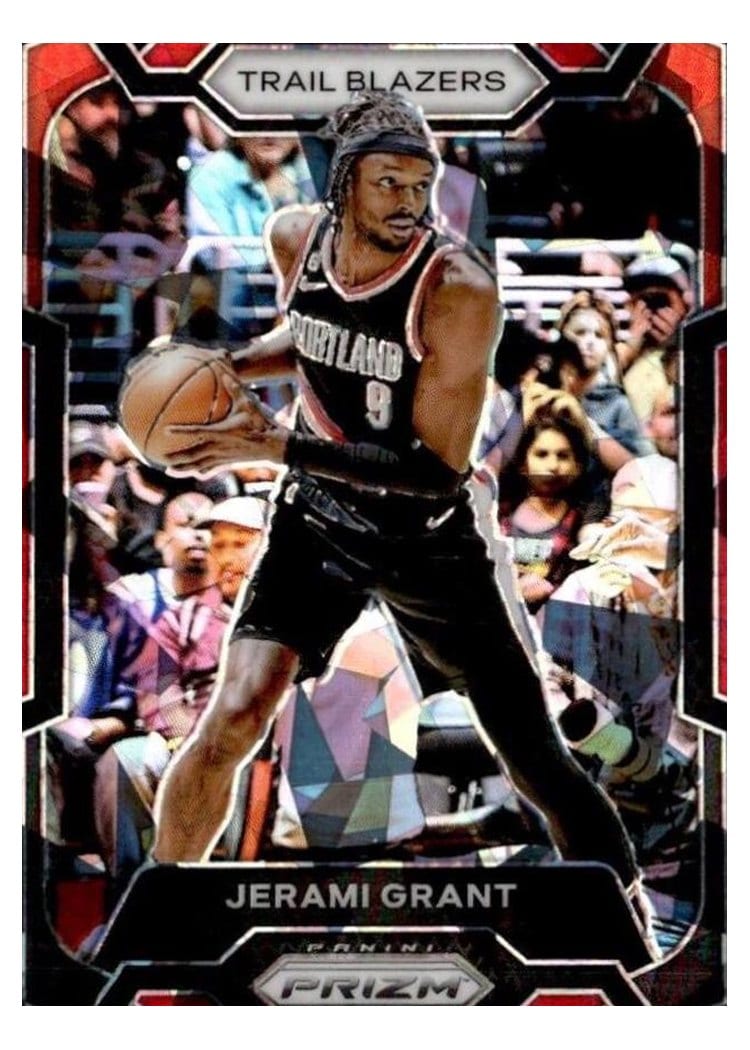 2023-24 Panini Prizm Base Set Jerami Grant #70 card