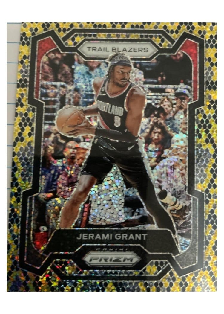 2023-24 Panini Prizm Base Set Jerami Grant #70 card