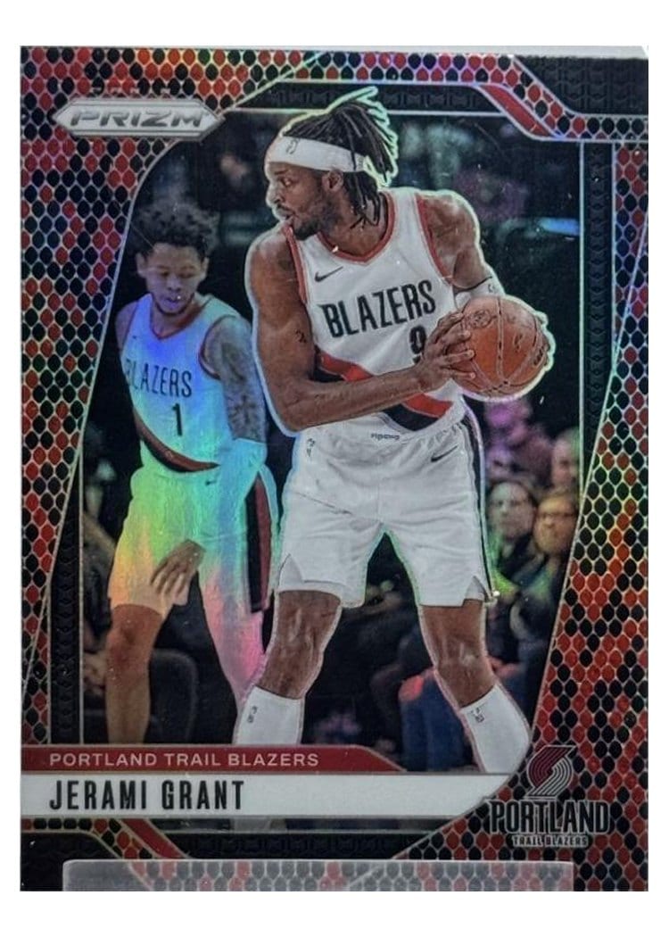 2024-25 Panini Prizm Base Set Jerami Grant #204 card