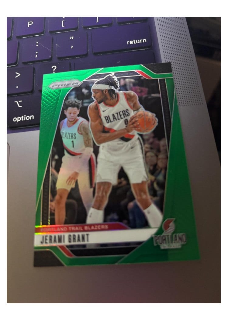 2024-25 Panini Prizm Base Set Jerami Grant #204 card