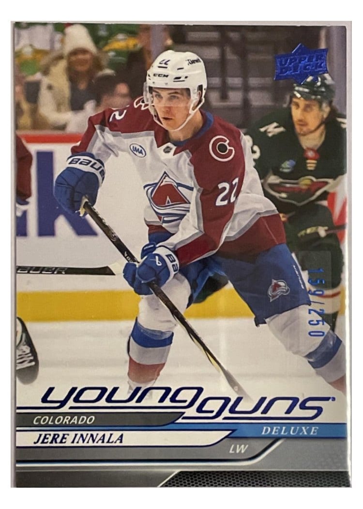 2024-25 Upper Deck Base Set Jere Innala #713 card