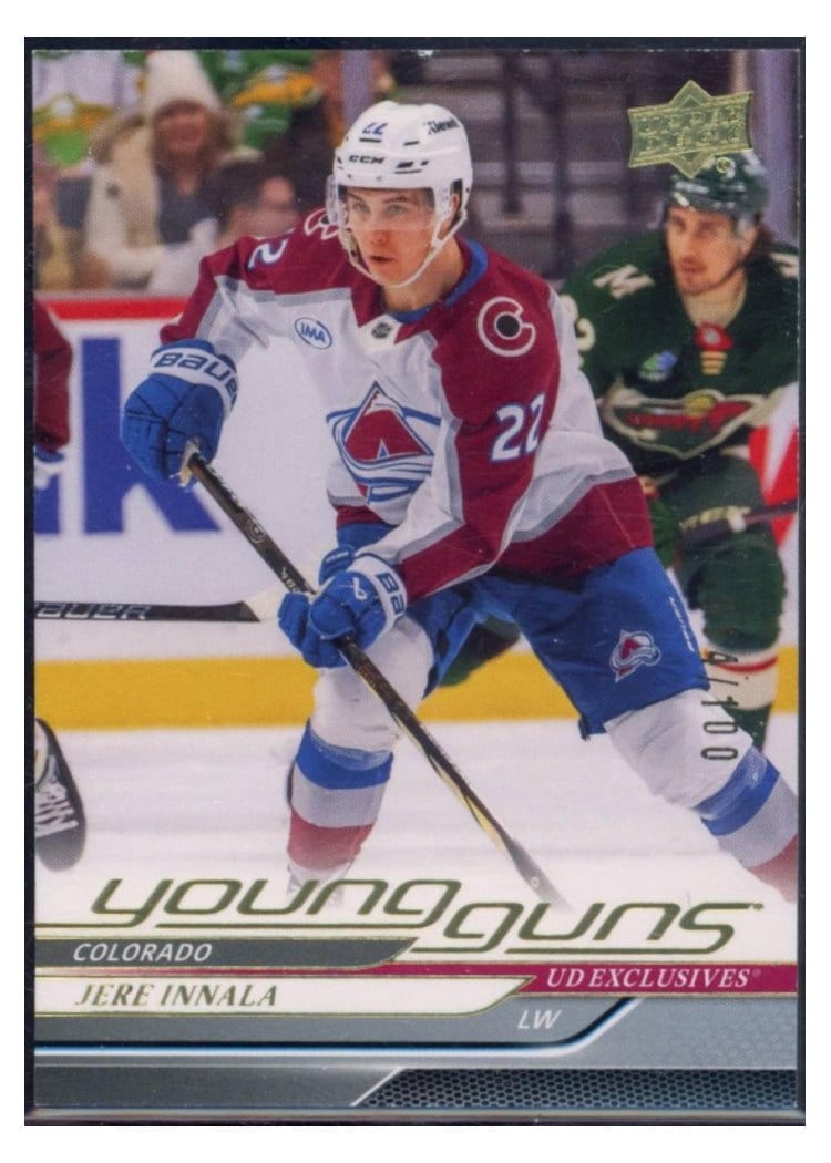2024-25 Upper Deck Base Set Jere Innala #713 card