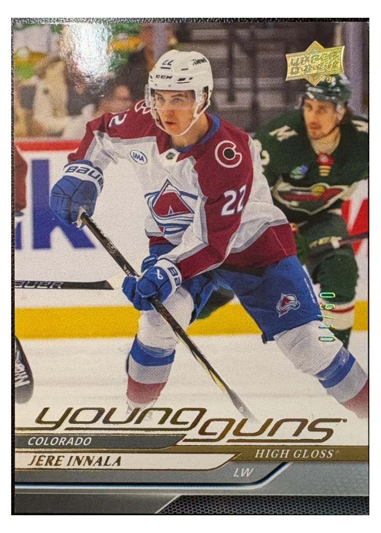 2024-25 Upper Deck Base Set Jere Innala #713 card