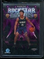 2025-26 Bowman Rockstar Rookies Jeremiah Fears #RR-7 card