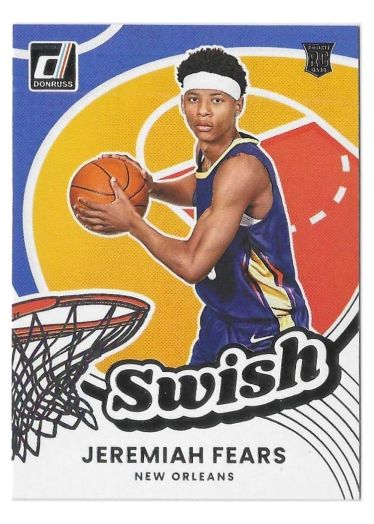 2025-26 Donruss Swish Jeremiah Fears #17 card