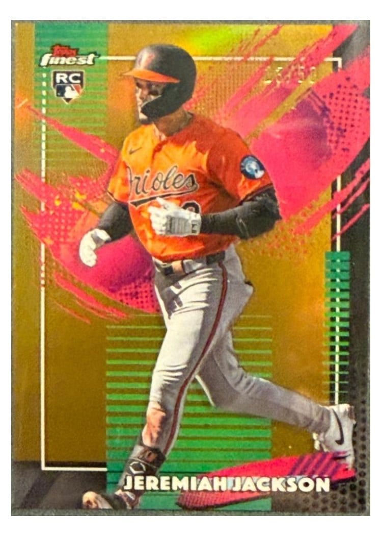 2026 Topps Finest Jeremiah Jackson #223 card