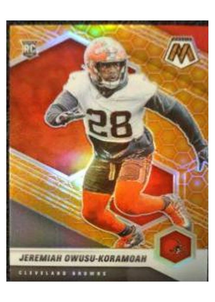 2021 Panini Mosaic Base Set Jeremiah Owusu-Koramoah #365 card