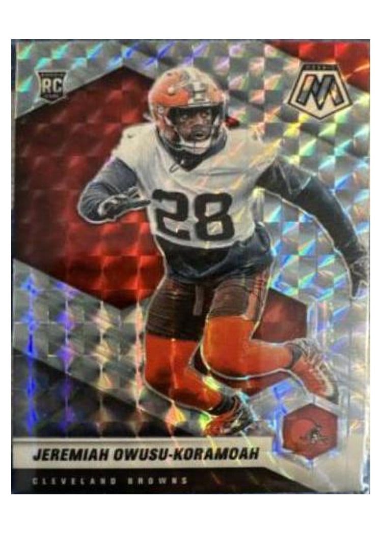 2021 Panini Mosaic Base Set Jeremiah Owusu-Koramoah #365 card